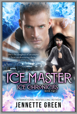 Ice Master science fiction romance book, futuristic romance